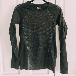 ATHLETA Sparkly Long Sleeve Shirt!!
